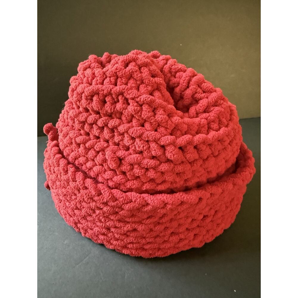 Handwoven Knit Crochet Hat Beanie Y2K One Size Hippie Boho Ski Cap Handcrafted